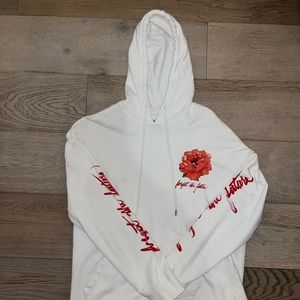 Pacsun Mens L “Forget The Future” Hooded Sweatshirt